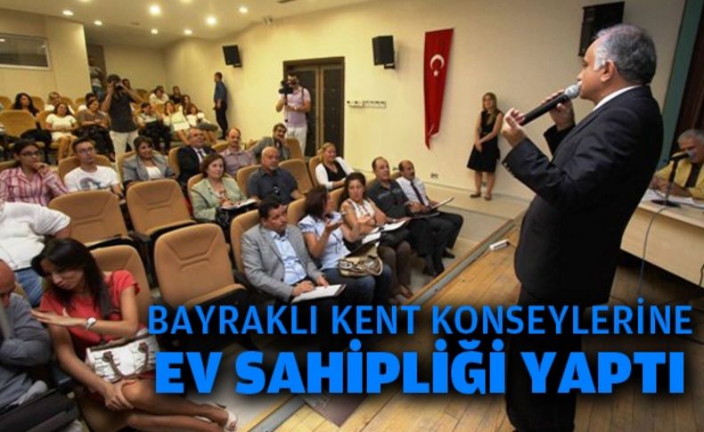 Bayraklı Kent Konseyinden ev sahipliği