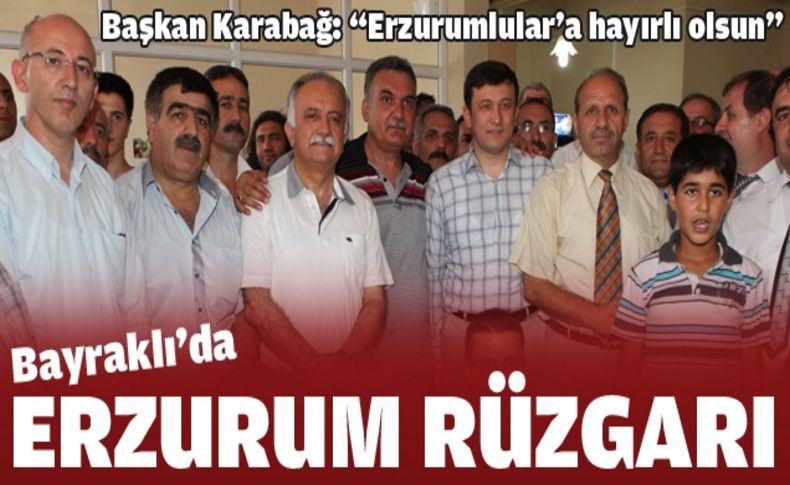 Bayraklı'da Erzurumlular lokallerine kavuştu