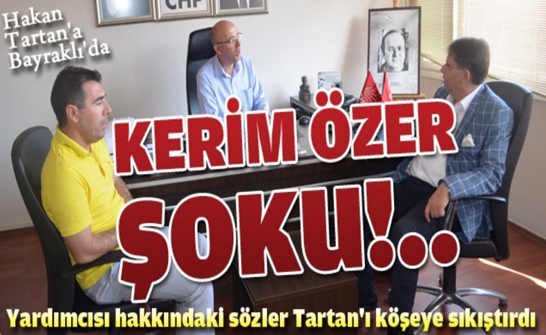 Bayraklı'da Kerim özer sorusu Tartan'ı terletti