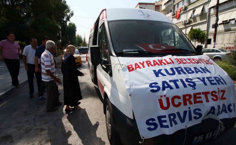 Bayraklı Belediyesi'nden bayramda ücretsiz servis