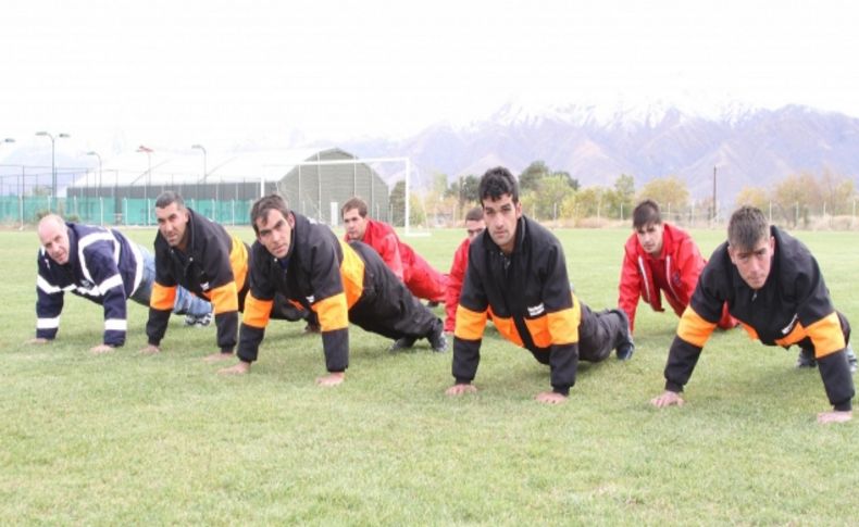 Belediye 'kurban timi' koşu ve atış taliminde