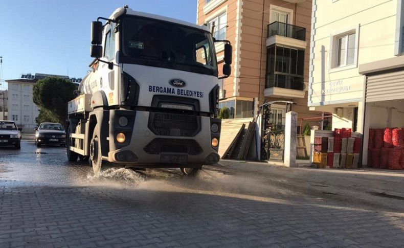 Bergama'da sokaklar tertemiz!