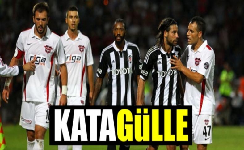 Beşiktaş'a 'gülle' darbesi 3-2