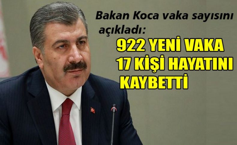 Türkiye'de son 24 saatte 17 can kaybı