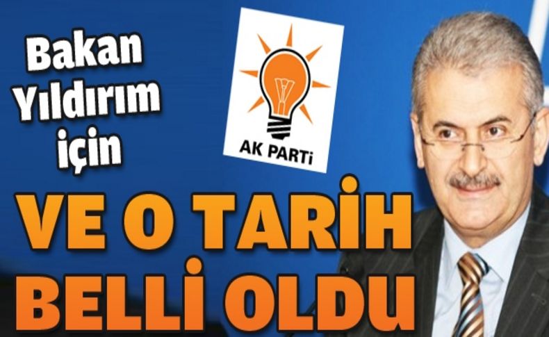 Binali Yıldırım, 3 Aralık'ta resmen aday