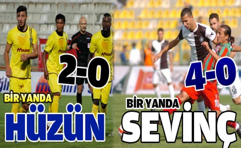 Bir yanda hüzün, bir yanda sevinç