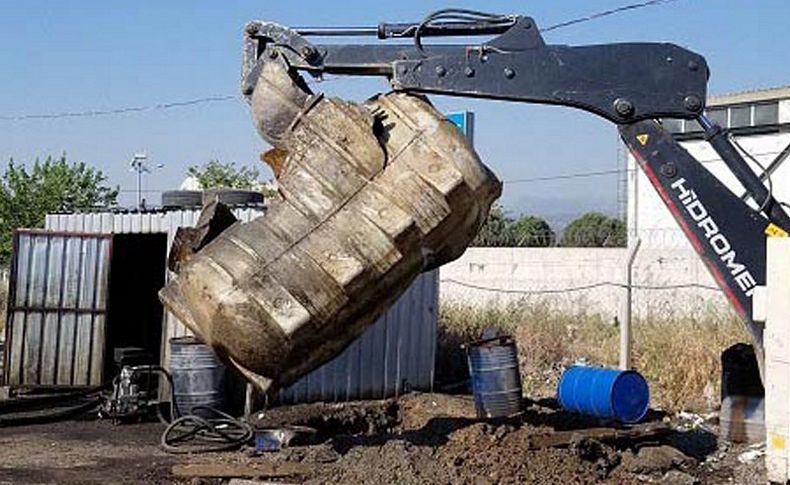 Bornova’da kaçak akaryakıt operasyonu