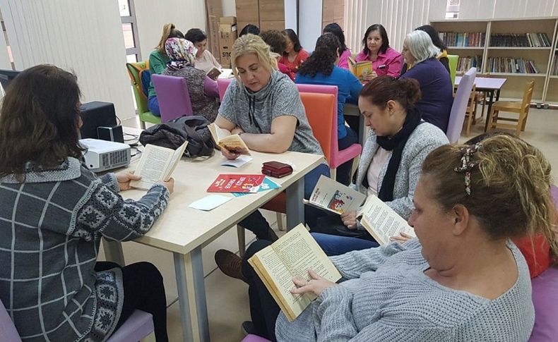 Bornova’da kitap okuma zamanı