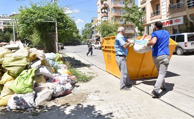 Bornova’da randevulu moloz sistemi