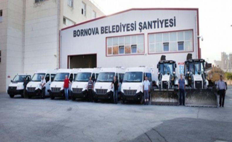 Bornova Belediyesi’nin araç filosu daha da güçlendi