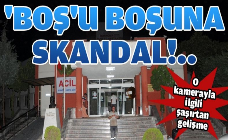 Boşu boşuna skandal!