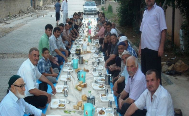 Bu mahallede her gün iftar var