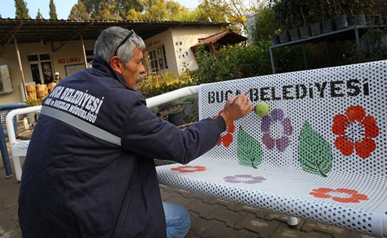 Buca'da banklar yeniden hayat buluyor