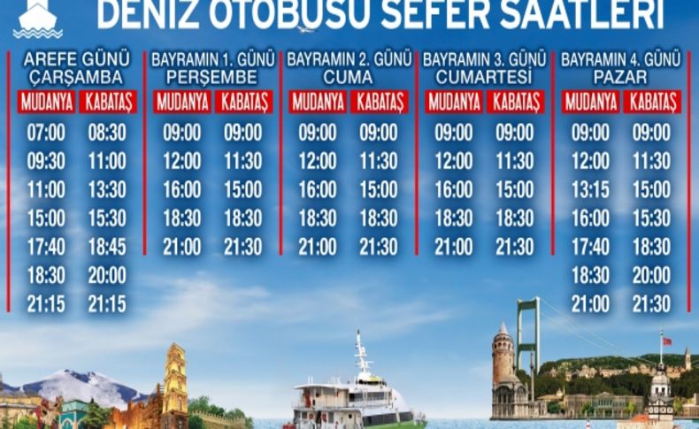 BUDO Ramazan Bayramı'nda sefer sayısını artırdı