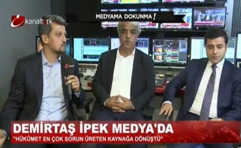 Demirtaş Bugün TV yayınına katıldı