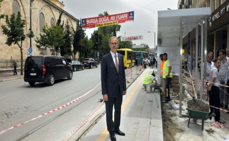 Bursa'da tramvay hattı eylül ayında seferlere başlayacak