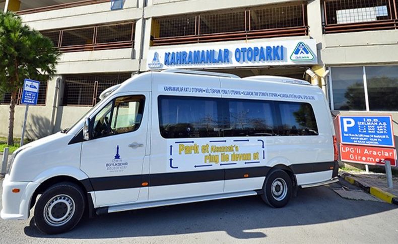 İzmir'de “ucuz otopark, ücretsiz servis” dönemi başladı