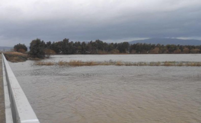 Büyük menderes nehri'nde taşkın