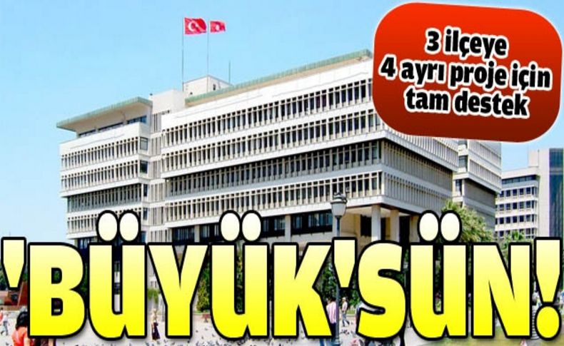 Büyükşehir Belediyesi'nden Çiğli, Buca ve Bayraklı'ya jest