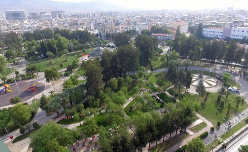 Çamdibi Atatürk Parkı yenilendi