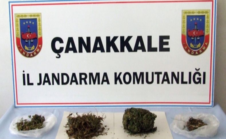 Çanakkale'de uyuşturucu operasyonu