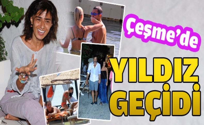 Çeşme'de yıldız geçidi