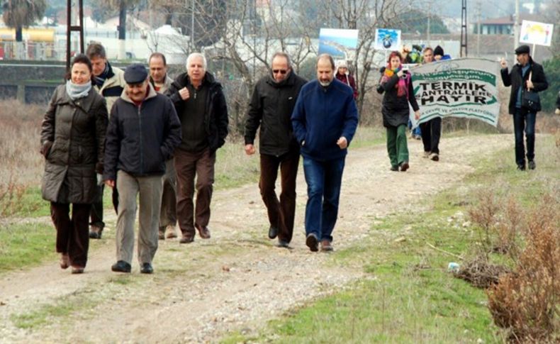 Aliağa'da termik santral için keşfe çevreci tepkisi!