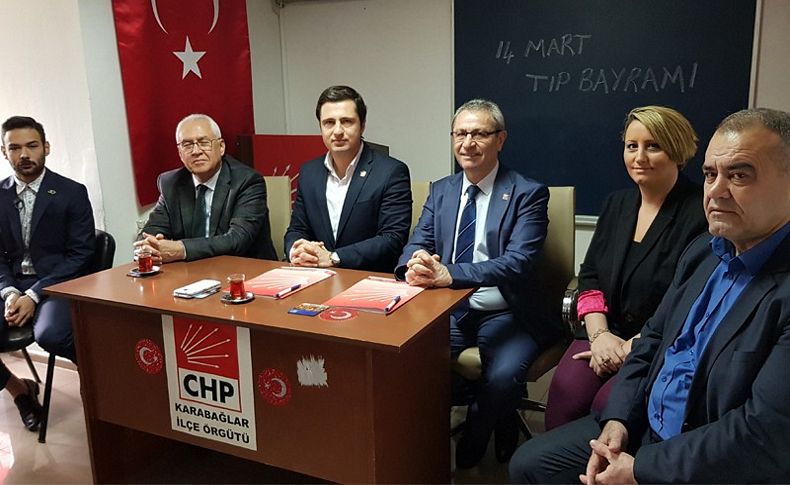 CHP İzmir'de Yücel ilçe turuna başladı