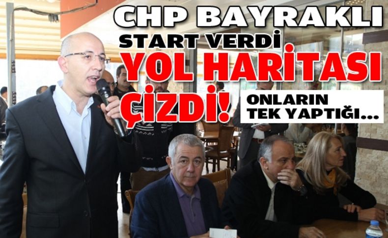 CHP Bayraklı İlçe Örgütü startı Manavkuyu'dan verdi