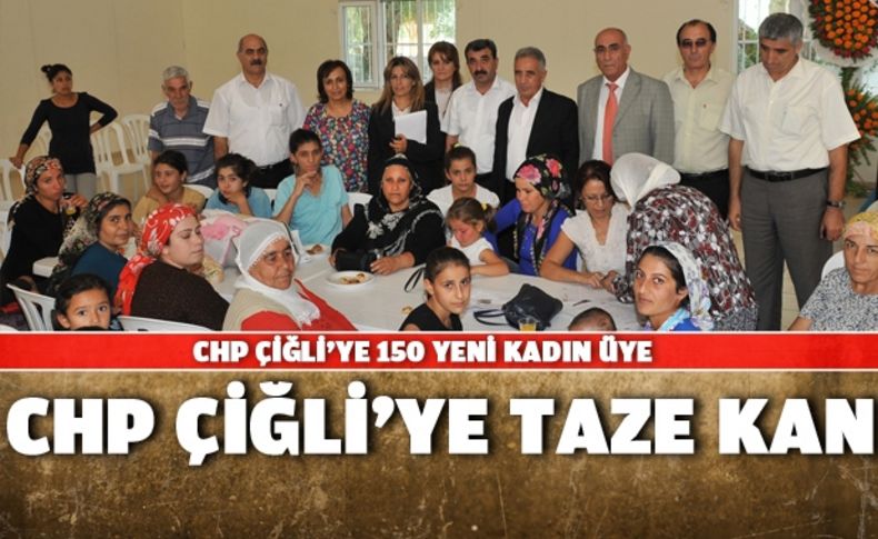 CHP Çiğli'ye taze kan