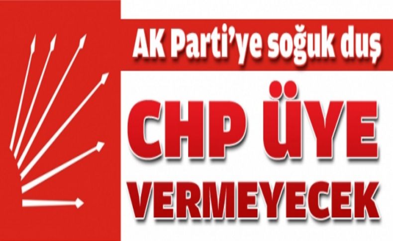 CHP çözüm komisyonuna üye vermeyecek