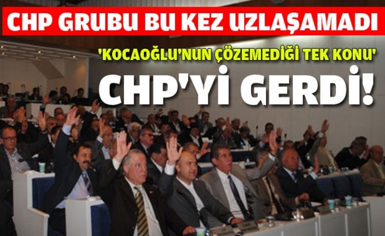 CHP'de  atık kavgası