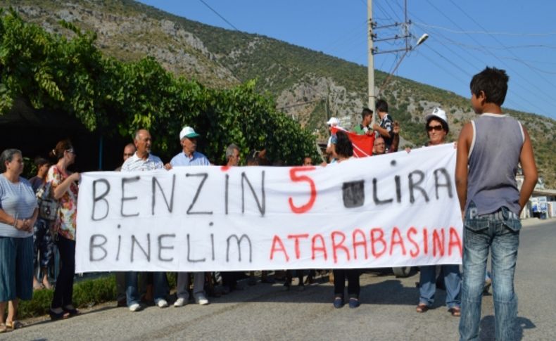 CHP’den benzin zammına at arabalı protesto