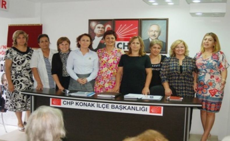 CHP’li kadınlar Konak’ta bir adım önde