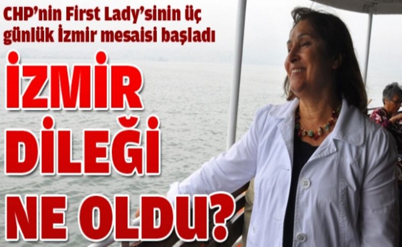 CHP'nin First Lady'sinden bayan belediye başkanına yeşil ışık