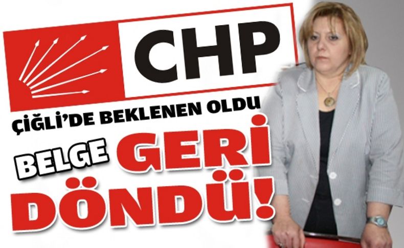 Çiğli'de beklenen oldu: Belge CHP'de!