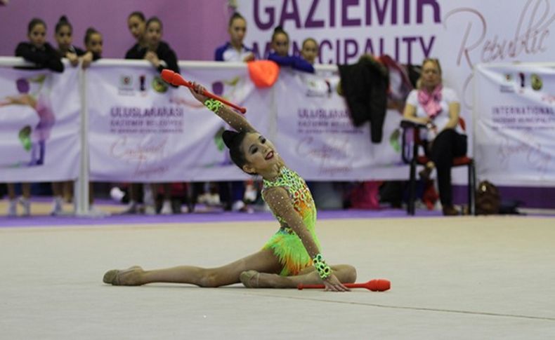 Cimnastiğin kalbi Gaziemir’de attı