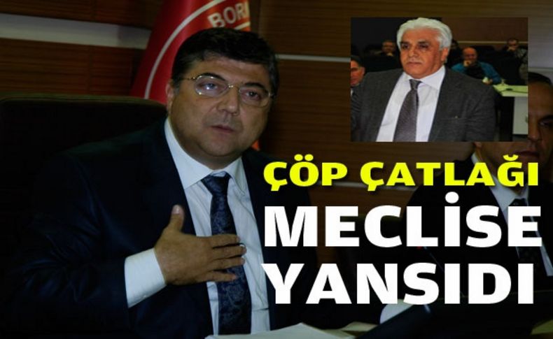 Çöp çatlağı meclise yansıdı