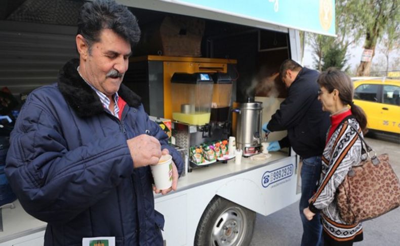 Bornova’da havalar soğuk çorbalar sıcak