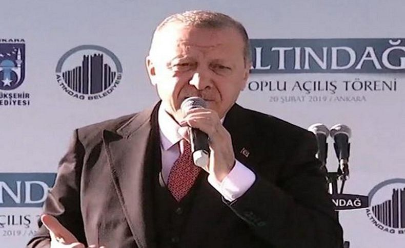 Cumhurbaşkanı Erdoğan'dan Altındağ'da flaş mesajlar