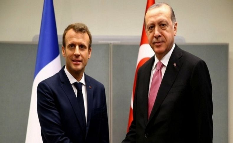 Cumhurbaşkanı Erdoğan, Macron ile görüştü