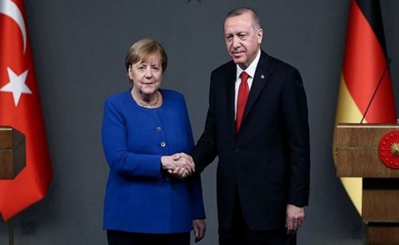 Cumhurbaşkanı Erdoğan Merkel ile görüştü