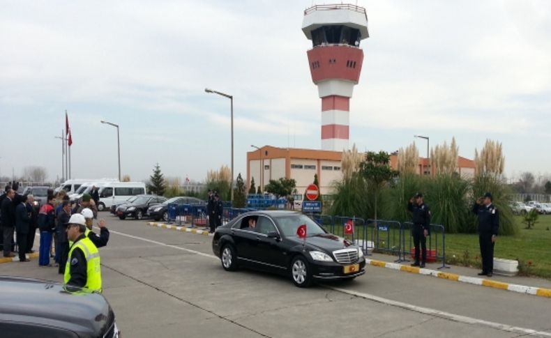 Cumhurbaşkanı Abdullah Gül Samsun'a indi