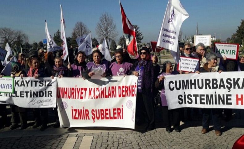 Cumhuriyet Kadınları'ndan anayasa değişikliği tepkisi