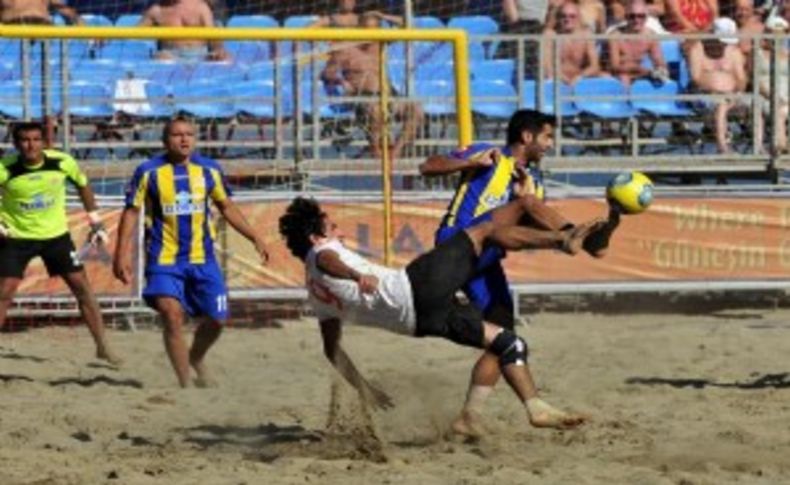 Plaj futbolunda Seferihisar devlerle kapışacak