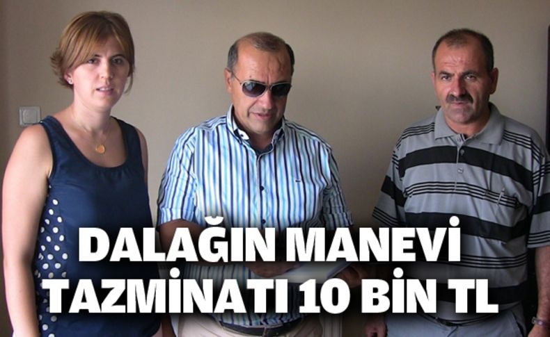 Dalağın manevi tazminatı 10 bin TL