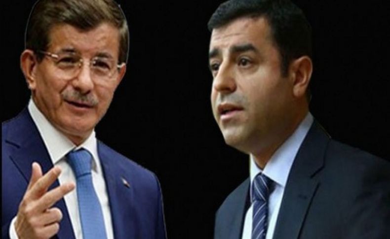 Davutoğlu ve Demirtaş'ın rotası aynı