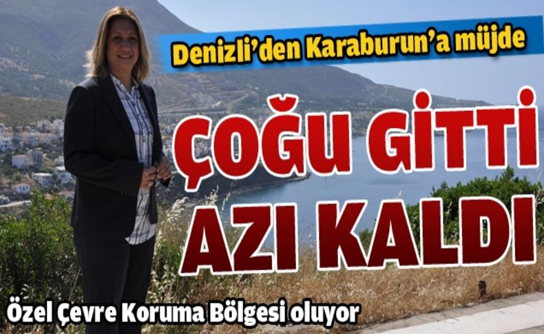 Denizli'den Karaburun'a müjde geldi