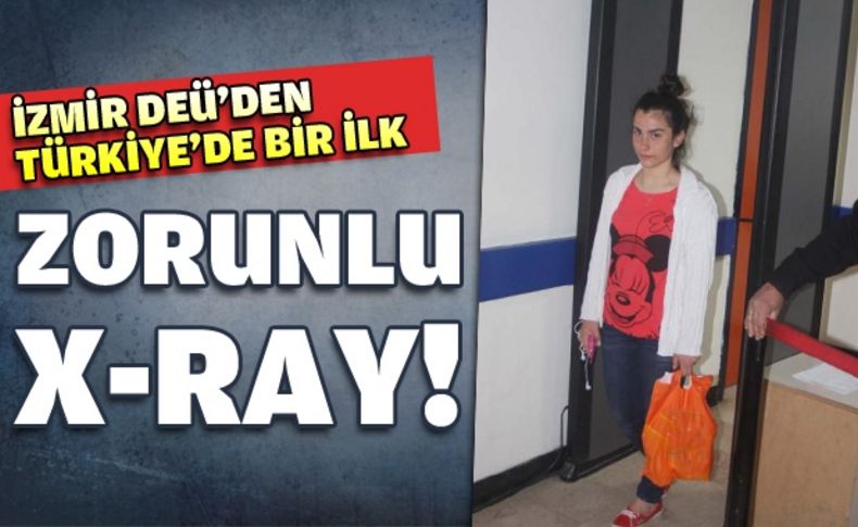 DEÜ acil servisine x- ray cihazı