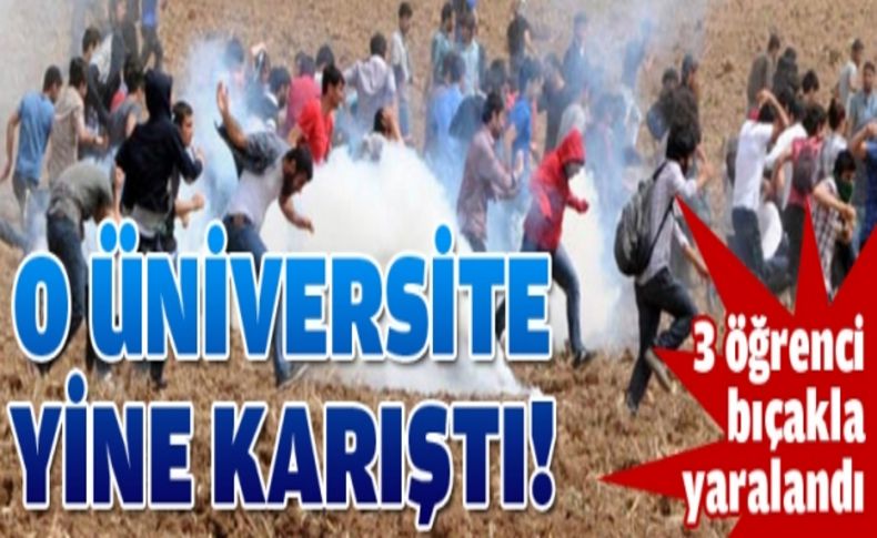 Dicle Üniversitesi'nde olaylar sürüyor